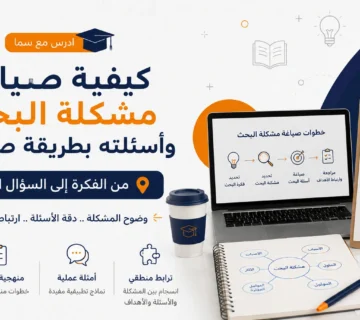 كيفية صياغة مشكلة البحث وأسئلته بطريقة صحيحة